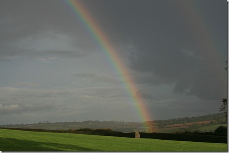 newgrange double rainbow
